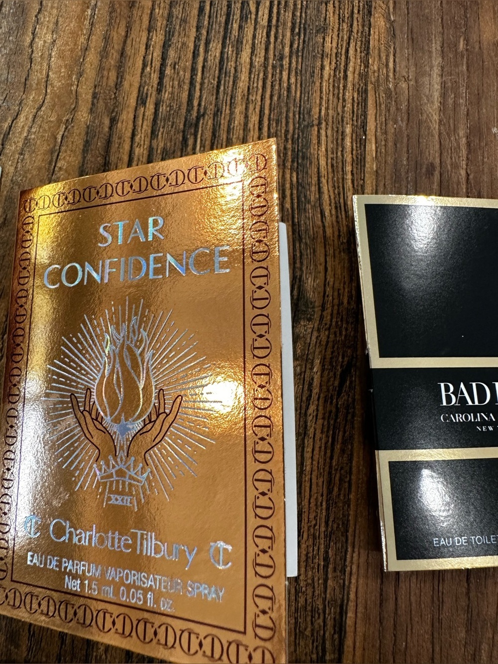 Carolina Herrera Bad Boy Black and Gold Box Insert - Picture 3 of 7